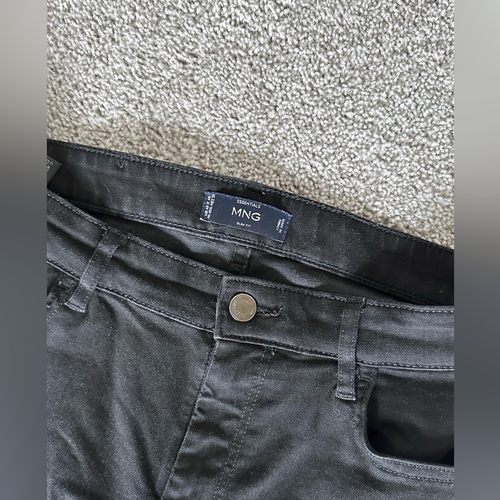 Mango Black Jeans